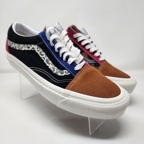 Vans Skateboard Shoes Mens 10.5 Animal Mix Old Skool 36 DX Anaheim Factory - Picture 1 of 7